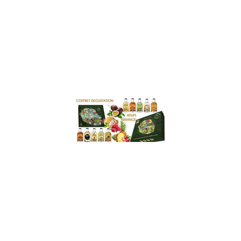 Coffret Dégustation Rhums 10x50ml