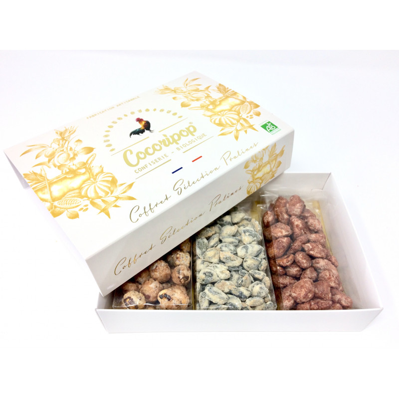 Coffret Sélection Pralines BIO 300g