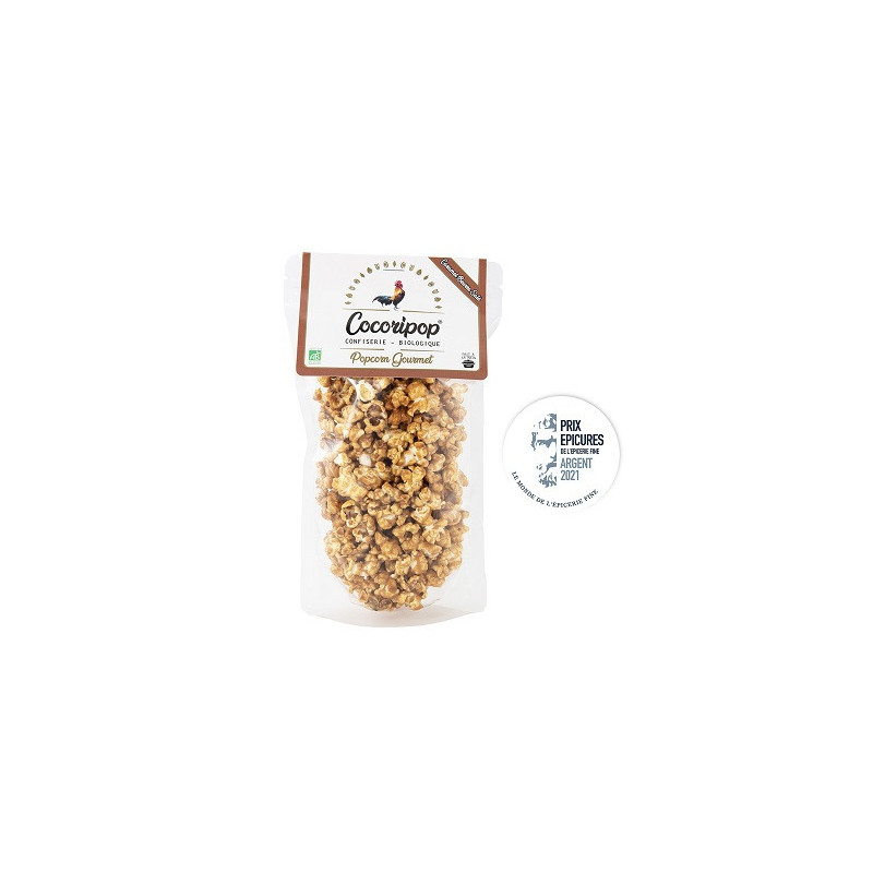 Popcorn Gourmet Caramel Beurre Salé BIO 80g