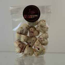 Coeur Chocolat Blanc & Framboise