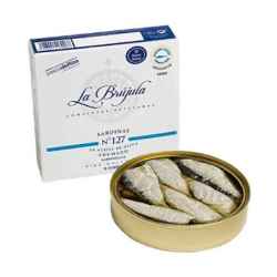 Sardines à l'huile d'olive fumée "do Xeito" 115 g