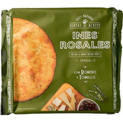 Tortas Ines Rosales au thym et romarin