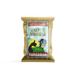 Superbon - Chips de Madrid Sel & vinaigre 40g - NEW