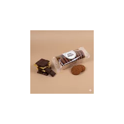 Biscuits sucrés en barquette saveur Chocolat Intense - 65g