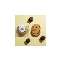 Sachet de 2 Cookies saveur Nature au beurre pépites de Chocolat - 60g