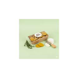 Biscuits apéritifs en barquette saveur Fromage de Chèvre aux Herbes - 50g
