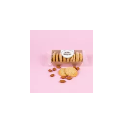Biscuits sucrés en barquette saveur Praline Rose - 65g
