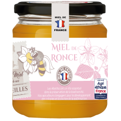 Miel de ronce de France 375g
