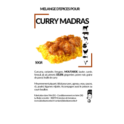 Curry de Madras 50gr