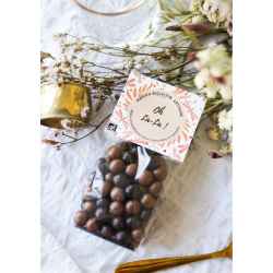 Trio Billes Riz et Maïs Soufflées Chocolat Caramel Lait Noir BIO 100g