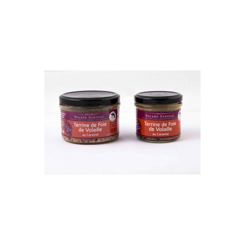 Terrine de foie de volaille au caramel 100g