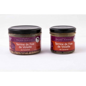 Terrine de foie de volaille au caramel 100g