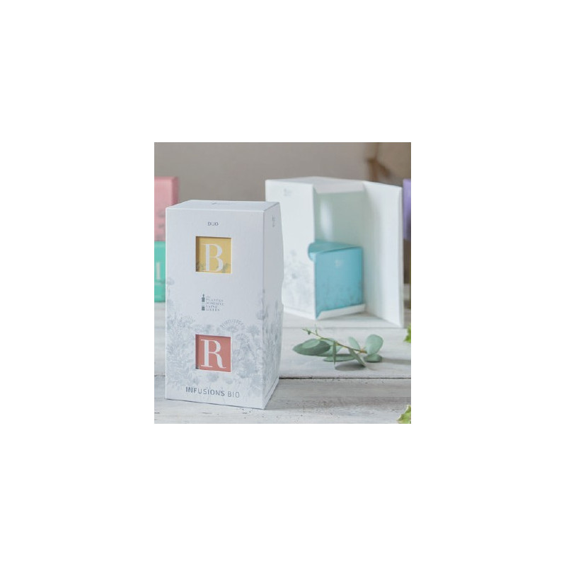 Coffret DUO pour 2 Boîtes de 20 Infusions