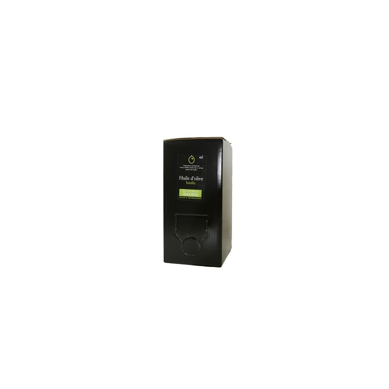 Huile d Olive BIO Basilic 2L
